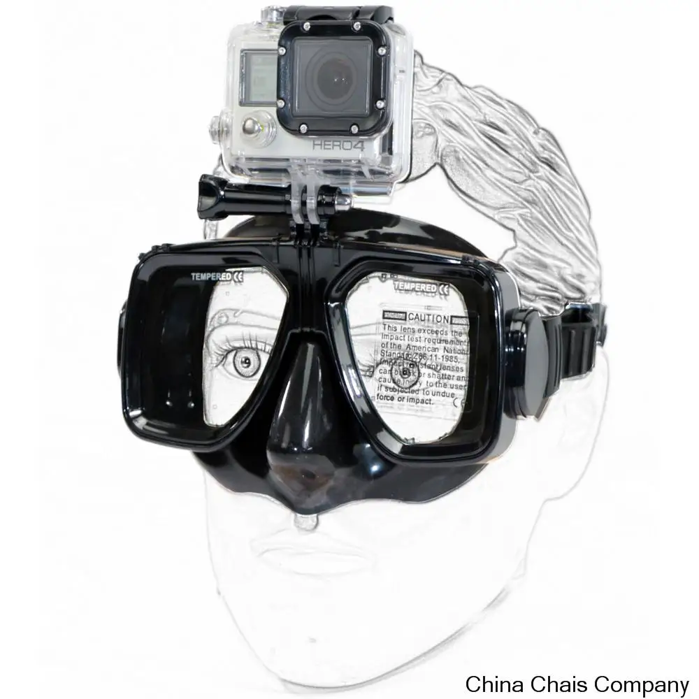 Маска для подводной съемки аксессуары камеры gopro hero линзы из закаленного стекла