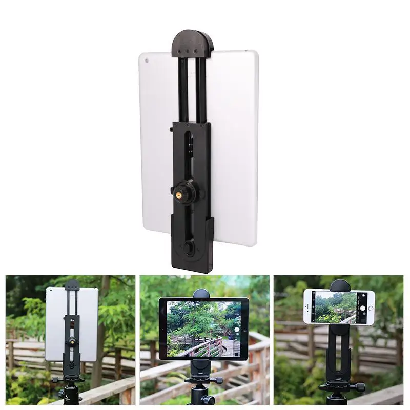 Mount Adapter Tablet Clamp Holder for iPad/for iPad Miniin Tripods