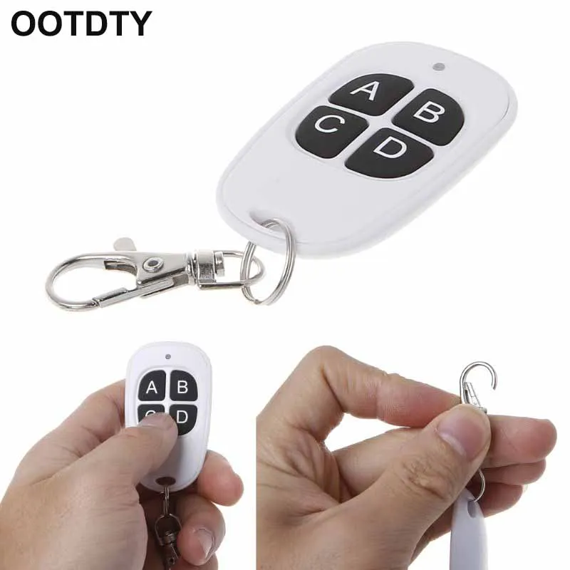 

Copy Remote Control 433MHz 315MHz Cloning Duplicator Wireless 4 Silicone Keys Universal Waterproof Handle Garage Gate Electric