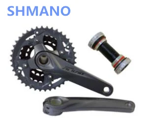 

Shimano Relief M4050 3x9 Speed Crankshaft And Cranks HollowTech FC-M4050 with BB 27s bicycle parts 40-30-22T