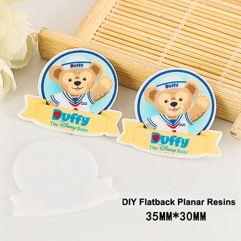 Buy 50pcs/lot Lovely Japan Cartoon Bear Flatback Resins DIY Resin Crafts Kawaii