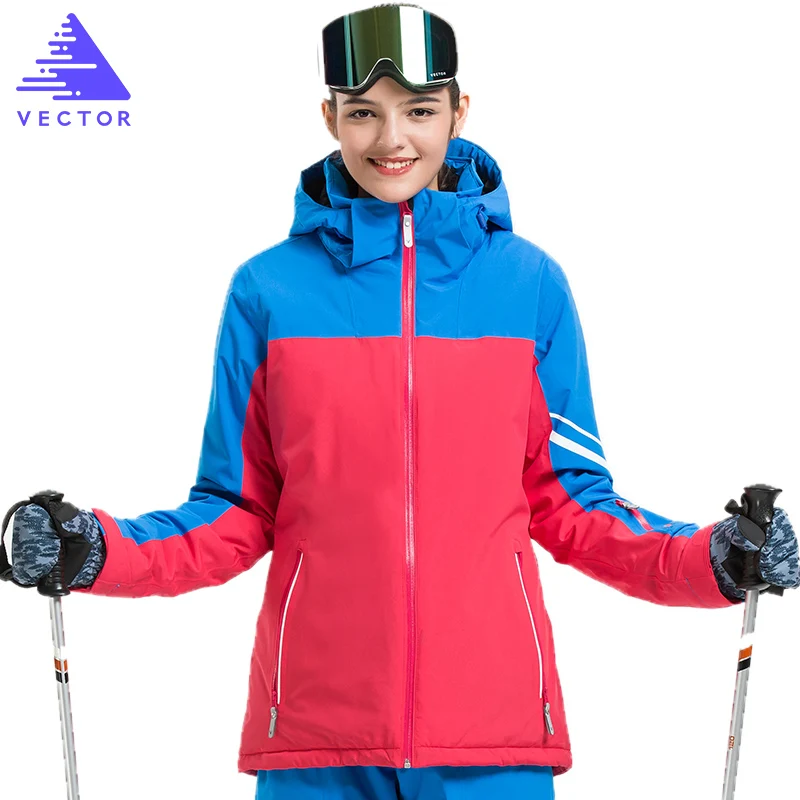 VECTOR Brand Ski Jackets Men Women Waterproof Winter Warm Skiing Snowboarding Jacket Professional Snow Clothing Brand HXF70009