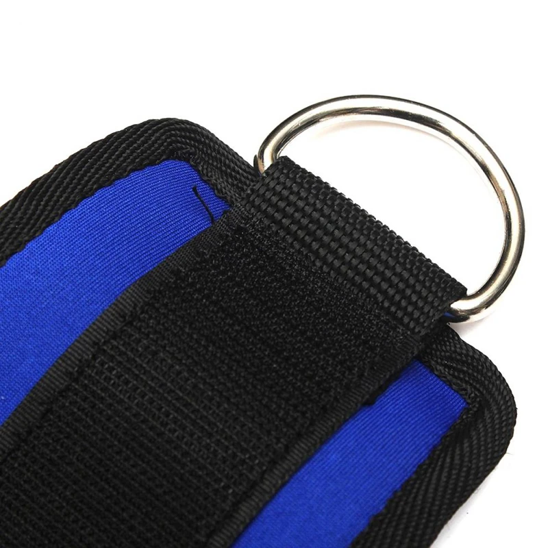 Black Blue Red Fitness Ankle Straps Practical Exercise Ankle Cuffs Padded Ankle Strap for Legs Abs and Gluteus Exercises (36)
