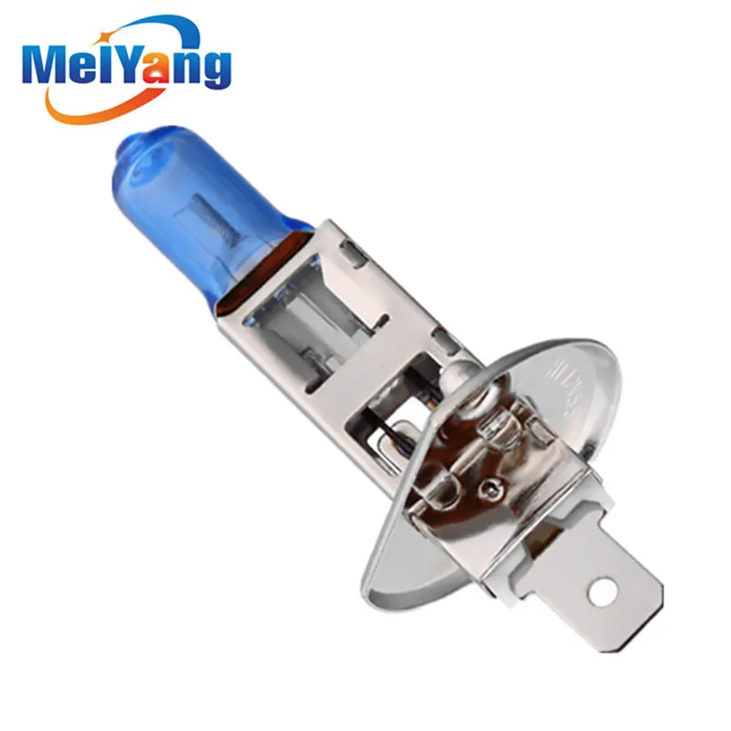 H1 55W 12V Super Bright White Fog Lights Halogen Bulb High Power Car Headlight Lamp Car Light Source parking auto