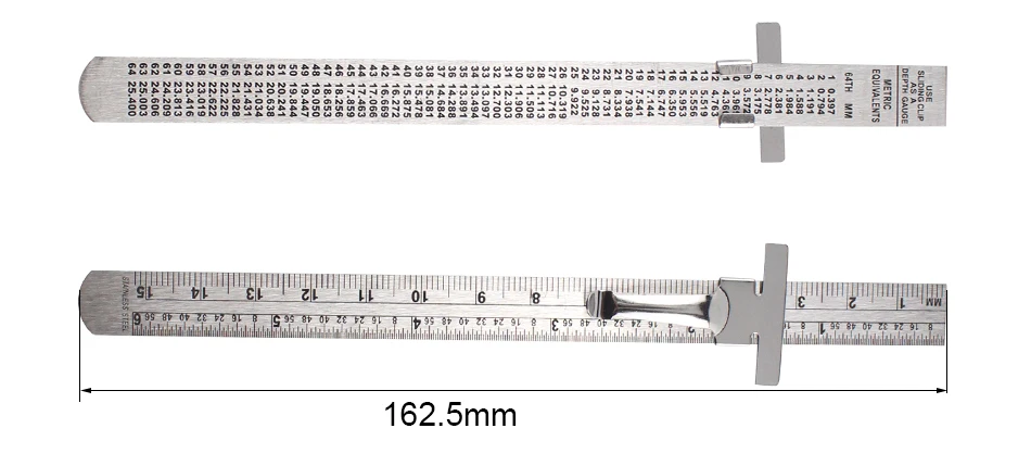 Сварочные инструменты из нержавеющей стали измерительный щуп для сварки линейка для замера глубины щель отверстие осмотр для измерения