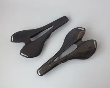 

TOSEEK Ultra Light 3K Full Carbon Saddle Matte/Gloss Black For MTB Mountain Road Bike Bicycle Saddle Racing Hollow Breathable