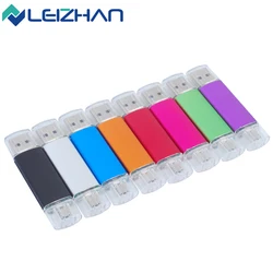 

LEIZHAN Colorful OTG USB Flash Drive  8G 16G 32G 64G USB Stick Pen Drive Pendrive Smart Phone External Storage USB Memory Stick