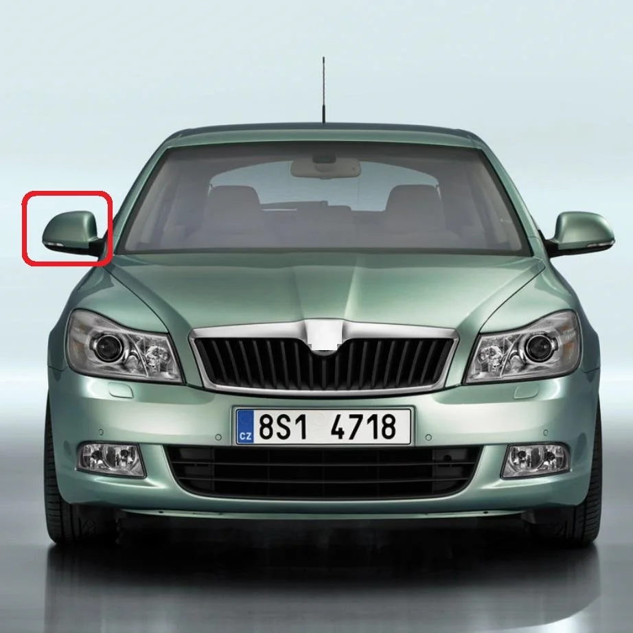 Автомобильное Зеркало для Skoda Octavia A6 MK2 2009 2010 2011 2012 2013 автомобиль-Стайлинг с подогревом Электрическое крыло боковое зеркало заднего вида правая сторона