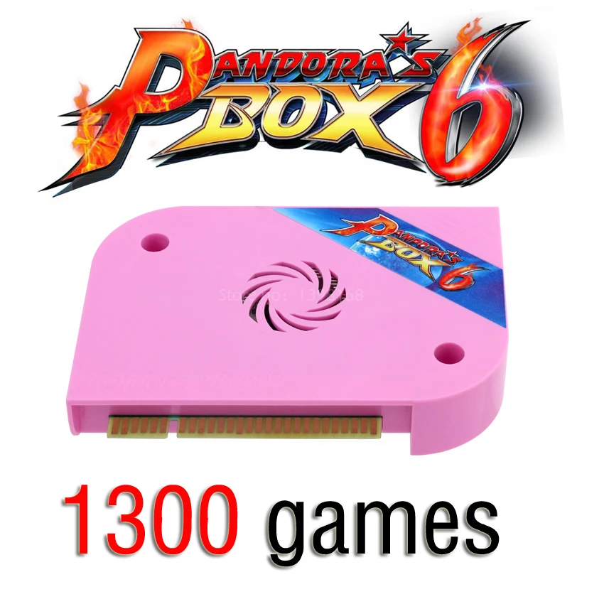 1800 in 1 Pandora Box 6 HD Multi Arcade Board 1300/1600 in1 support HDMI/VGA/CGA Pandora 5 Arcade Machine Cabinet Can add games