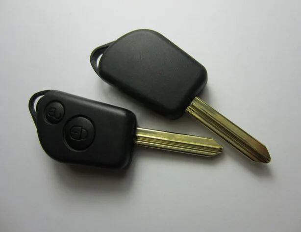 2 Buttons Remote Key  Shell For Citroen Elysee Saxo Berlingo Xsara Picasso FOB Car Key Blanks Case