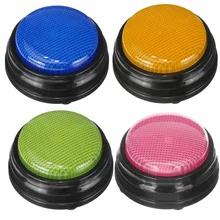 Для записи беседы Кнопка аркадная игра ответ звуковой сигнал кнопки 4 цвета со светодиодной подсветкой