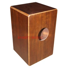 Afanti Music Acacia Wood / Natural Cajon Drum (KHG-158)