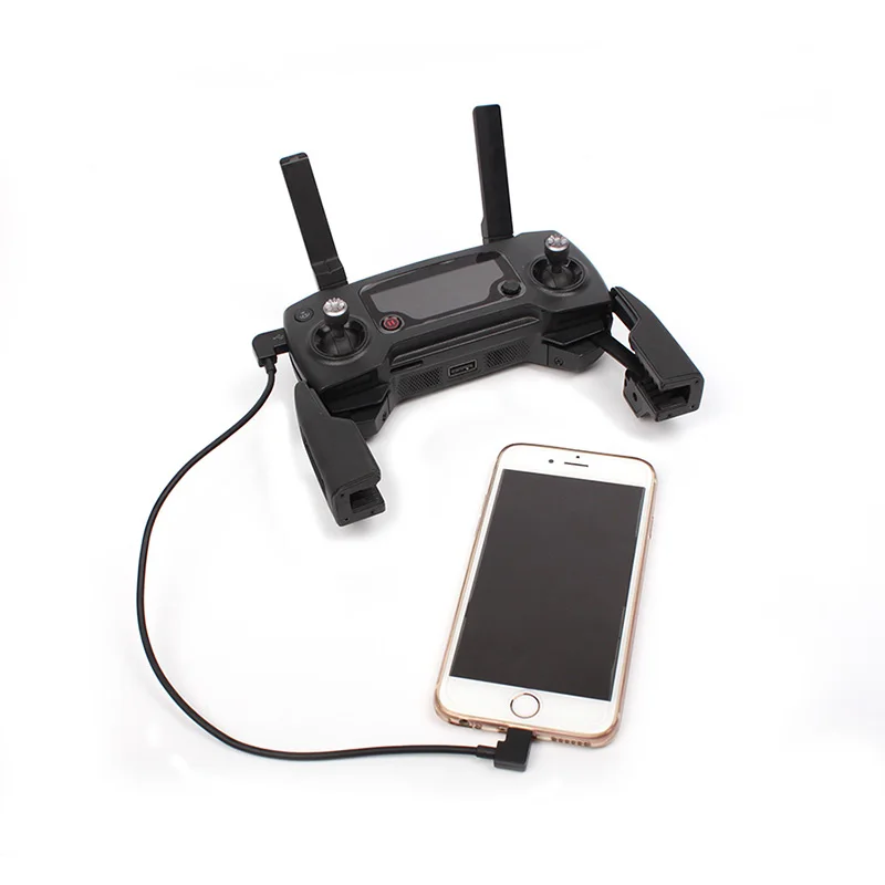 Кабель для передачи данных для DJI Spark/MAVIC Pro/Mavic 2 Air control Micro USB для освещения/type C/Micro USB линия для IPhone для Pad для xiaomi