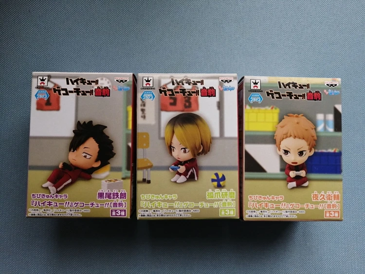 Фигурки героев японского Аниме haikyuu box Q version Оригинальные фигурки для девочек