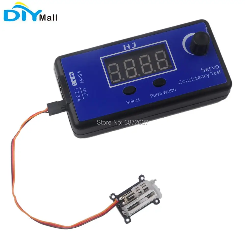 DR2533+T0080-rc servo tester
