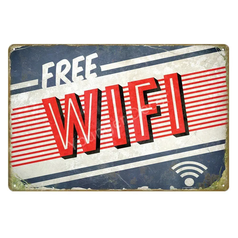 Welcom вечерние, Декор, бесплатный Wi-Fi и кофе, металлический плакат, закрыто, открытая распродажа, Художественная печать, рекламная доска, винтажные жестяные знаки YD041 - Цвет: YD0922