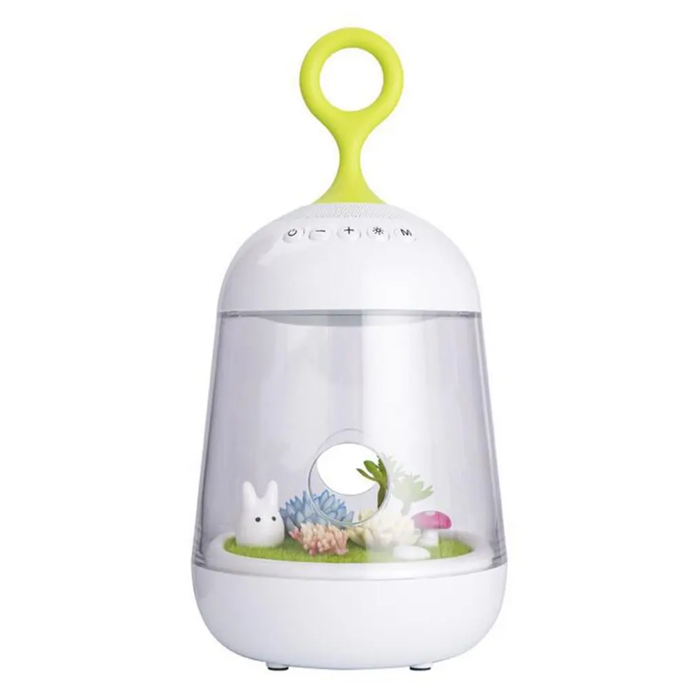 

Microlandscape Plants Design Wireless Bluetooth Speaker Bright LED Lamp Night Reading Light Eye Protective Lamp