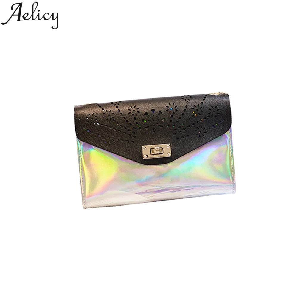 

Aelicy Fashionlaser Cover Hollow Out Carved Flower Crossbody Shoulder Bag Handbags Women Bags Designer Wallet Mobile Phone Bag