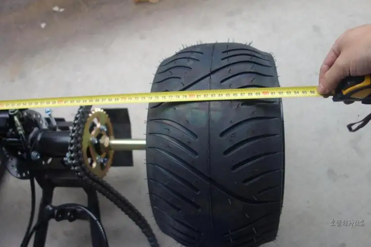 ATV GO KART картинг DIY Подвеска задняя ось поворотный рычаг вилка с 10 дюймов обод колеса шины