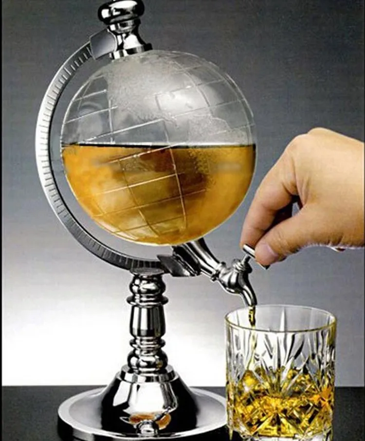 transparent Globe pouring device wine High Quality rack wine gun sub