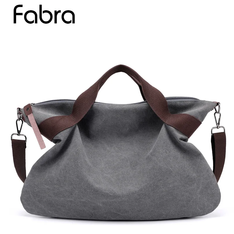 

Fabra Luxury Handbags Women Bags Designer Hobos Canvas Women Handbags With Short Handle Casual Totes Bag Large Capacity Bag 2018