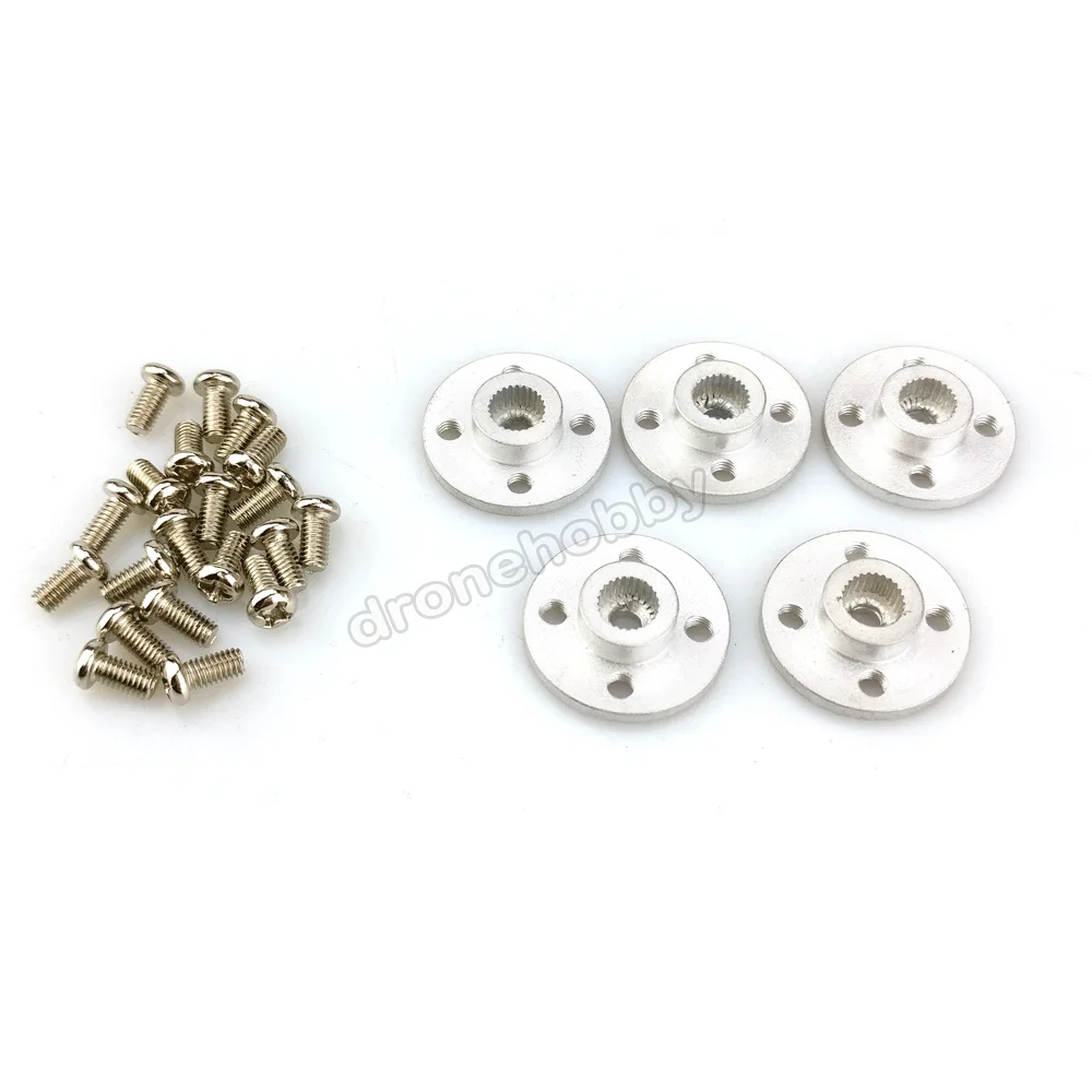 5pcs 25T M3 Servo Arm Metal Horns For MG995 MG996 RC Servos Robot Arm