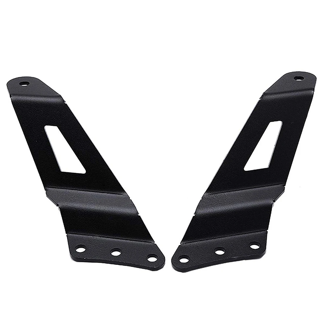 

GM Upper Windshield Mounting Brackets 50 inch Curved LED Light Bar Brackets for 1999-2006 4WD 2WD Chevrolet Silverado