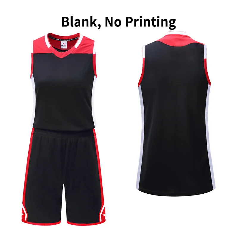 Баскетбольные майки на заказ, спортивная одежда, Профессиональная форма для колледжа, тренировочная форма, костюм из полиэстера, спортивный костюм, одежда «сделай сам» - Цвет: Black