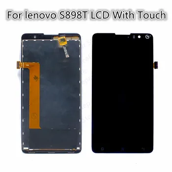 

Free shipping good quality For Lenovo S898T LCD Display Screen With Touch Screen Digitizer Assembly new arrival