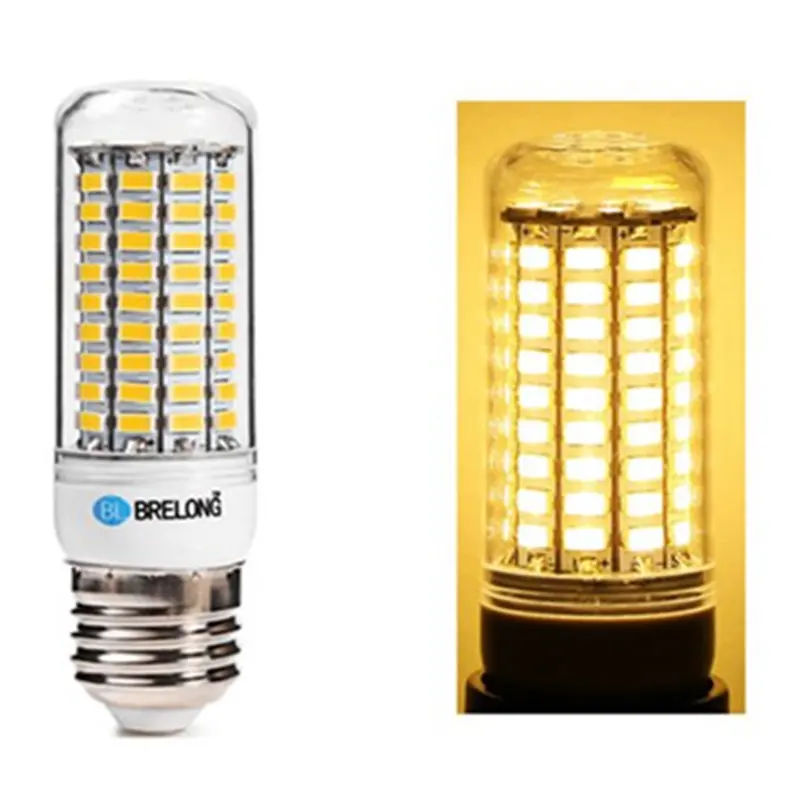 

BREL0NG E27 LED Corn Bulb Lamp 20W 5730SMD 2000LM Warm White Light 99LEDs Corn Bulb Lampada Energy Saving Light for Home