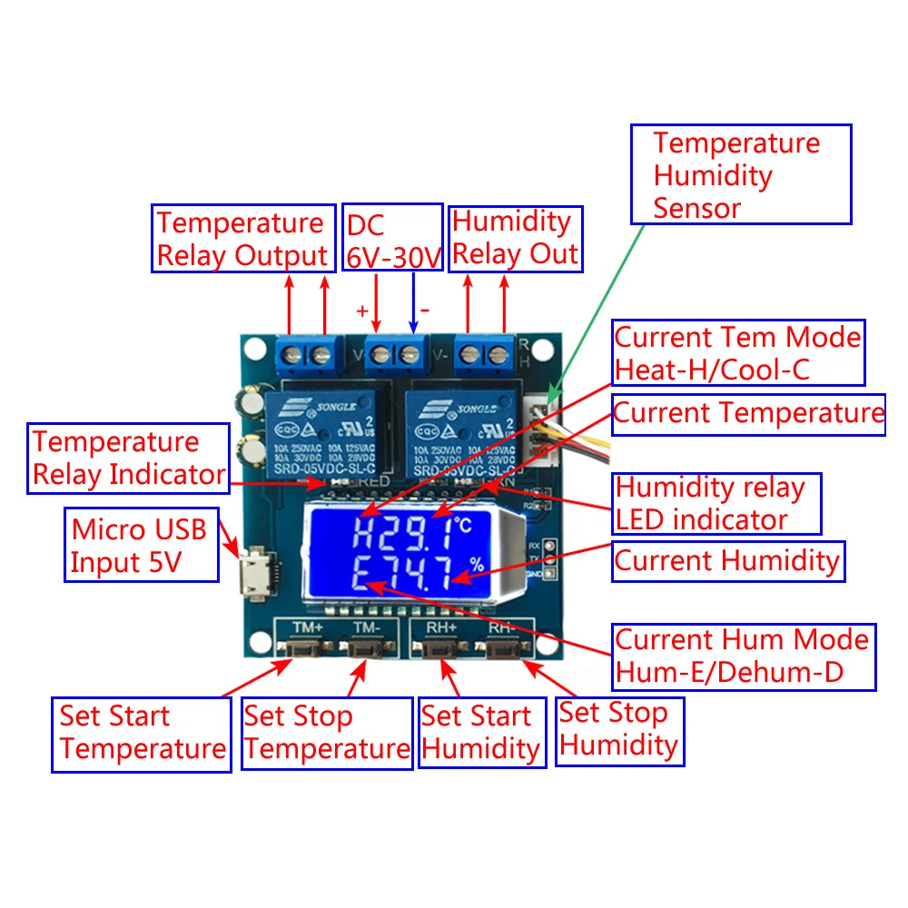 Temperature humidity 433 мгц. Temperature humidity sensor инструкция. Temperature humidity sensor маленький. Датчик температуры ардуино dht22. Tuya zigbee wifi датчики набор.
