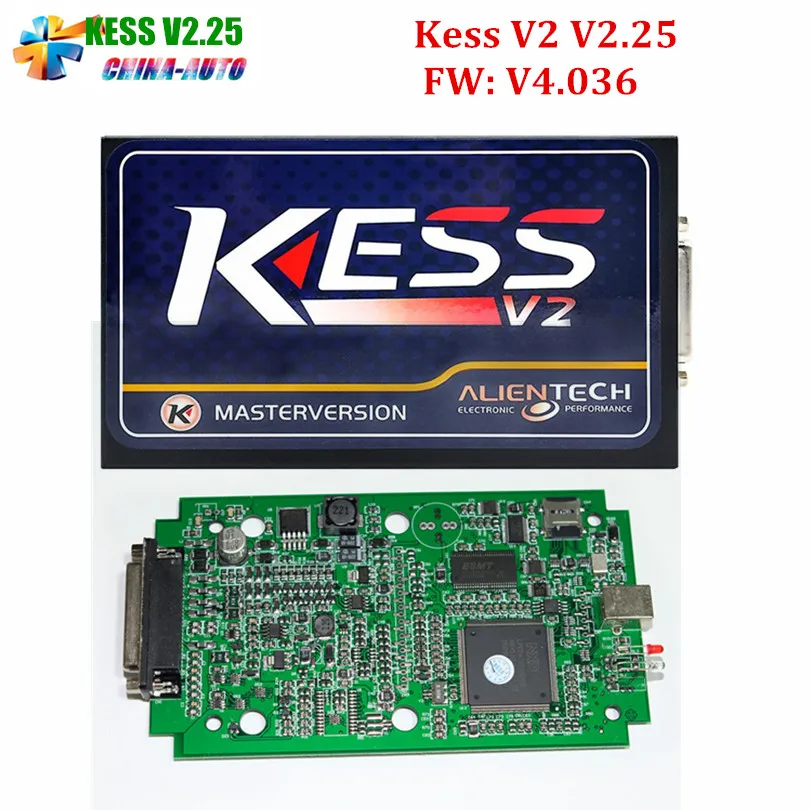 

DHL Free! 2019 High Quality KESS V2 V2.30 FW V4.036 OBD2 ECU Chip Tuning Kit Master Version Without Token Limitation KESS V2.25
