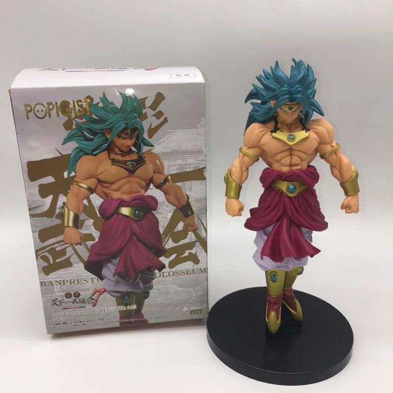 

20cm Dragon Ball Z-DXF Super Saiyan Broly Broli Figures Banpresto Scultures PVC Action Figure Toy Doll Gift
