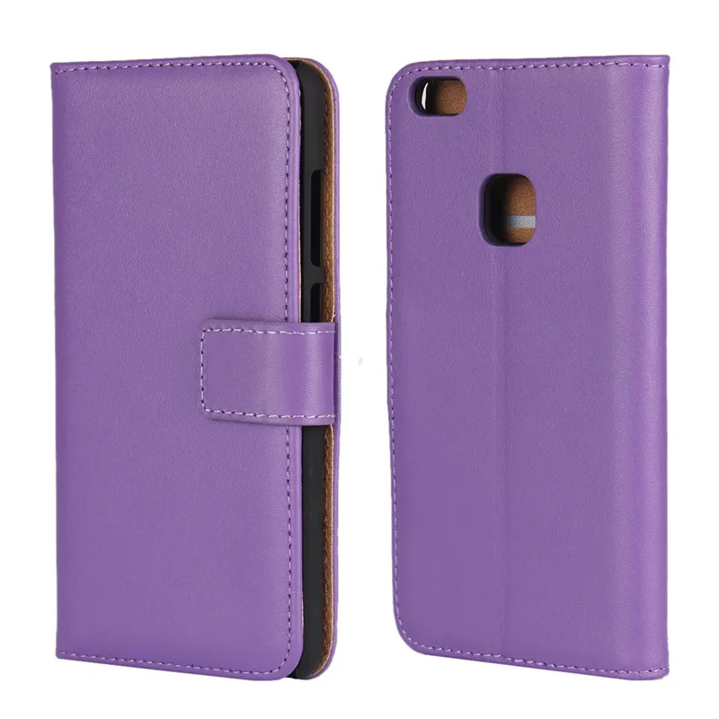 Purple ETUI Huawei P10 lite случае Coque Флип кожаный Fundas Huawei P9 Lite P10 крышка Капа сотовый телефон случаях ETUI кошелек аксессуары сумки - Цвет: Purple