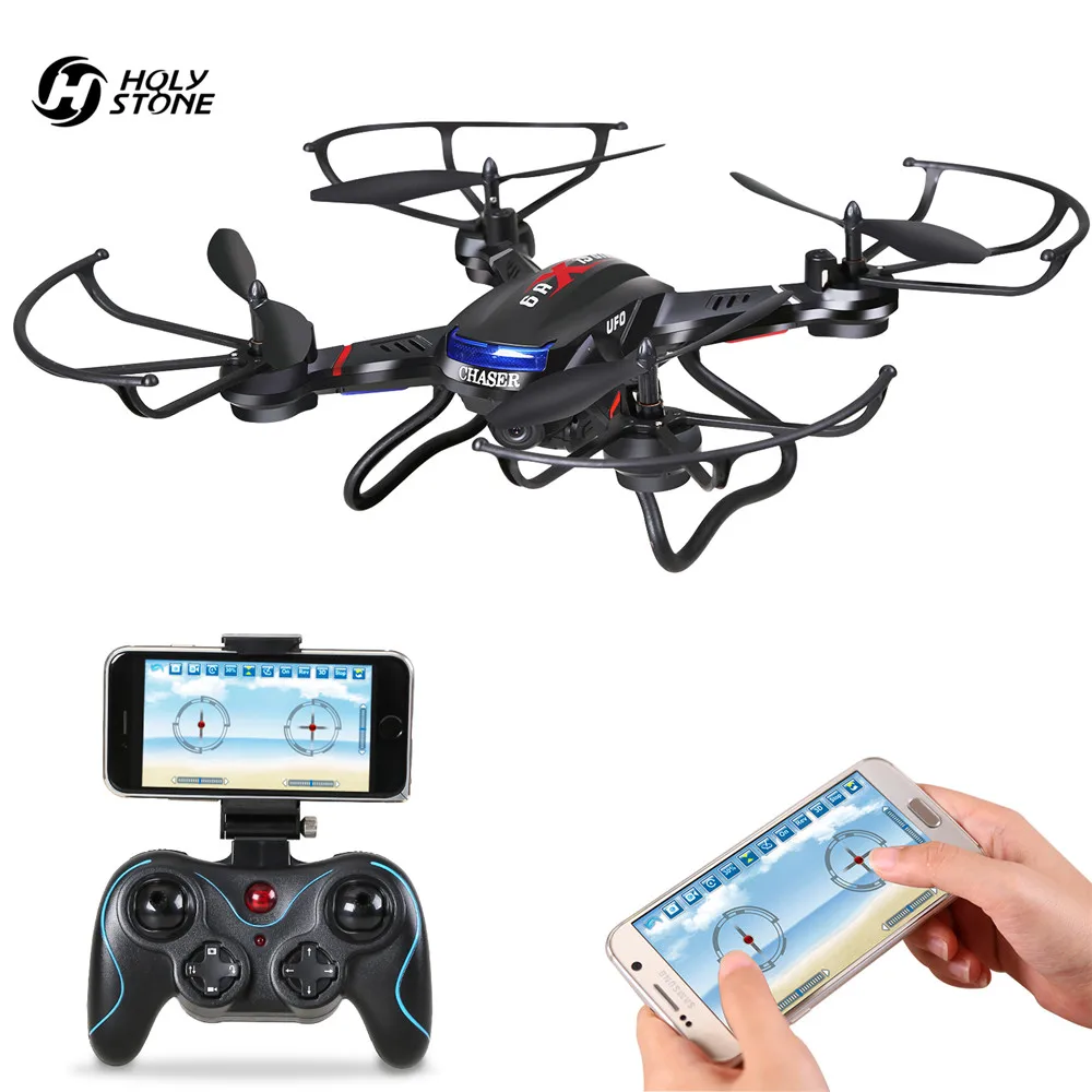 

[EU USA Stock] Holy Stone F181W/F181C RC Drone Wifi FPV 720P Wide-Angle Live Video Selfie Aerial HD Camera Hovering Quadcopter