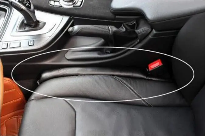 

Car Styling sticke Seat Gap Aperture Pad Leak Proof Stopper accessories For skoda fabia kia rio vw passat b4 b5 opel astra h g