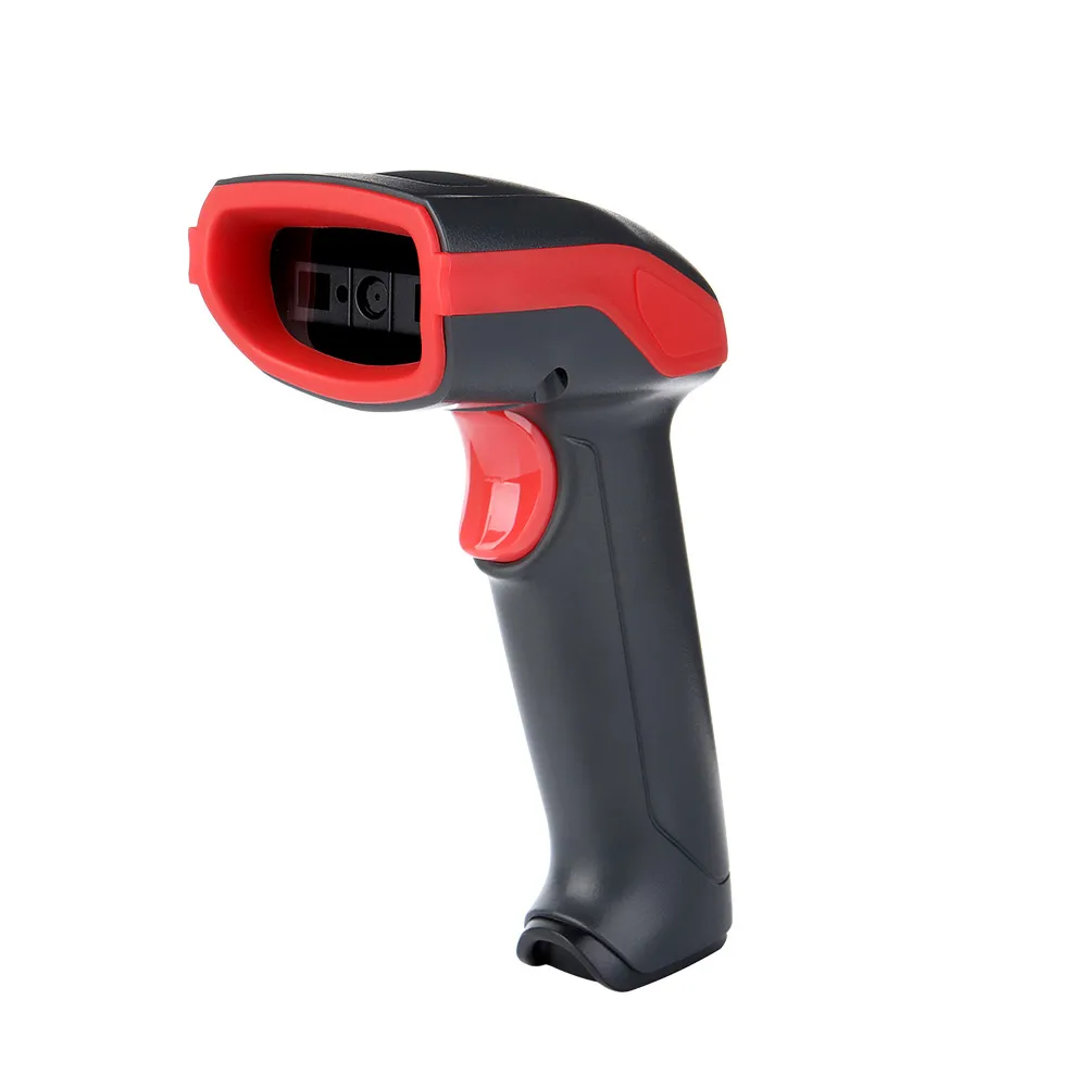 High Sensitive Handheld Portable Laser Barcode Scanner AK18 Wired 2D USB Cable Bar Code Reader for POS System Supermarket