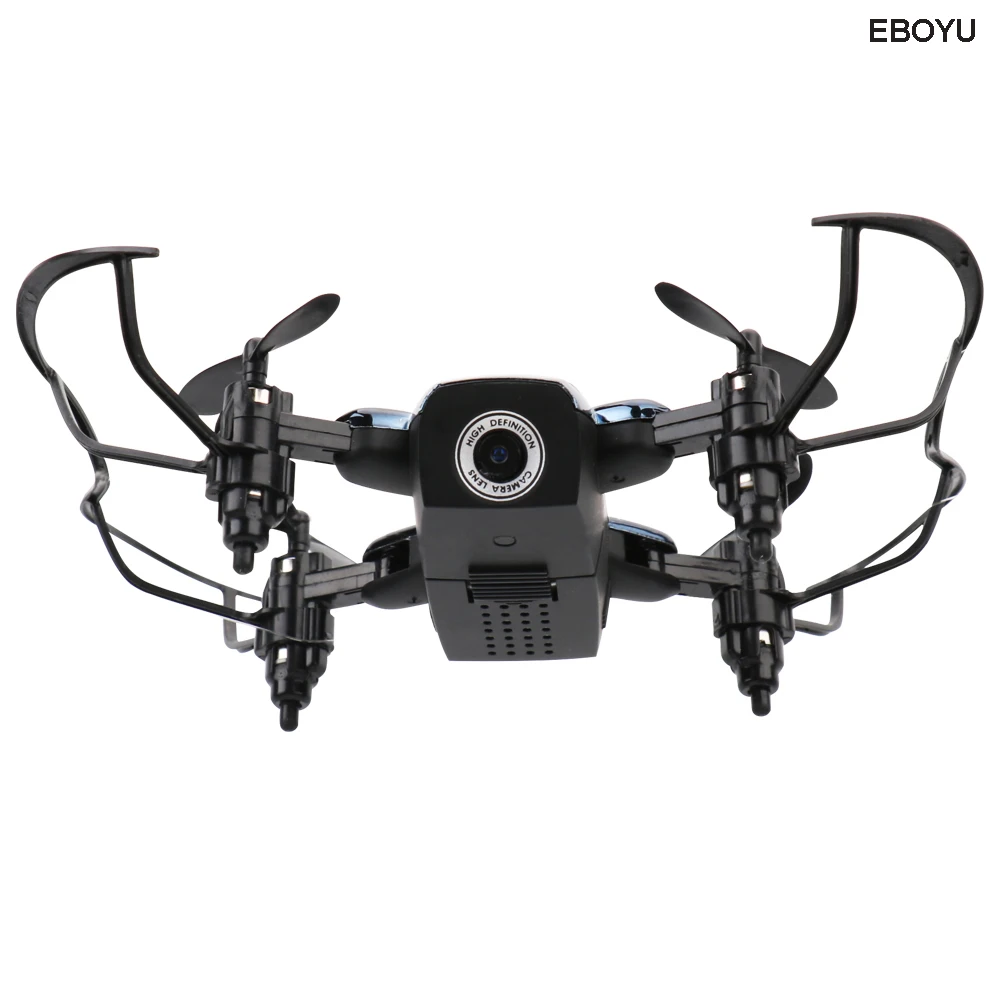 Складной Дрон EBOYU S9M 2,4G BROADREAM с hd-камерой 720 P WiFi FPV Дрон озвученный контроль высоты удержания тренировочный Радиоуправляемый квадрокоптер