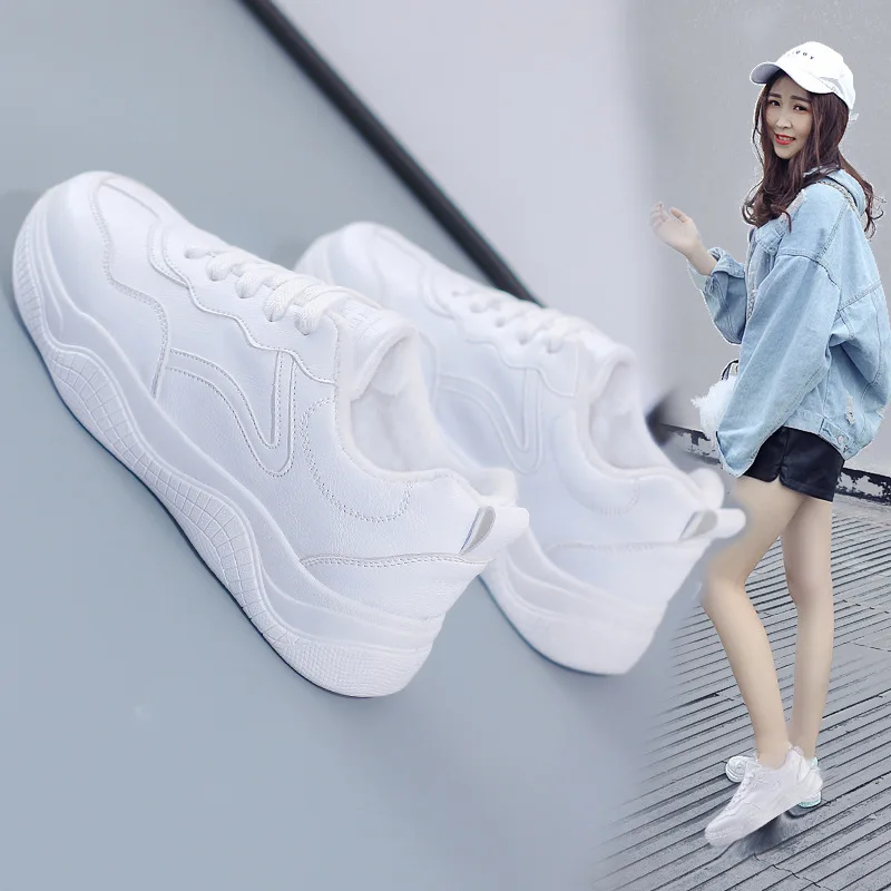 

Women Casual Dad Shoes Woman Vulcanize Shoes Female Comfortable Platform Shoes Leisure Footwears