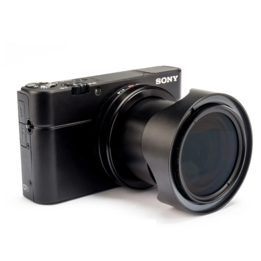 JINSERTA 46 мм УФ-фильтр+ бленда+ переходное кольцо для sony RX100 M1 M2 M3 M4 M5 камера sony RX100 серия Аксессуары для камеры