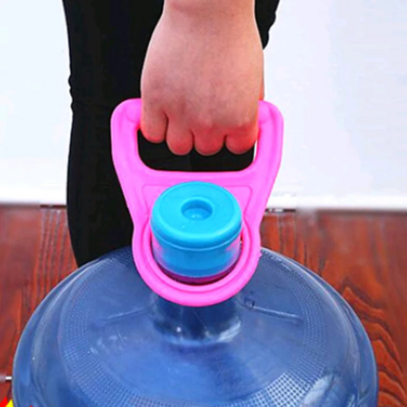 

1PCS Water Pail Handle Carry Easily Handle Pail Bottled Water Pail Bucket Handle Water Upset Nergy Bottled Water Color Random