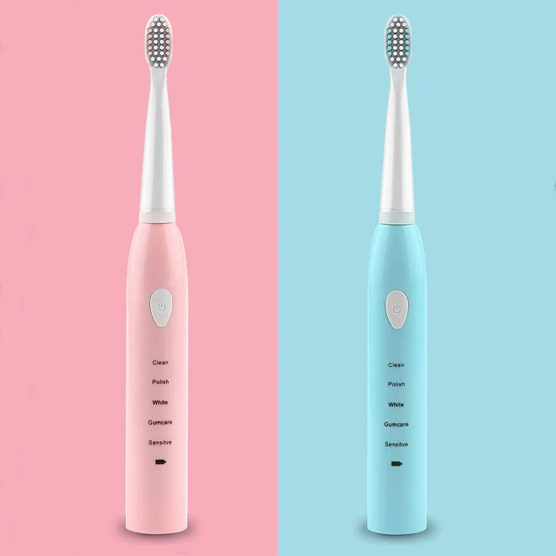 

Electric Toothbrush Teeth Oral Dental Care Five Brushing Modes USB Rechargeable Electric Tooth Brush with 3pcs Replacement Heads