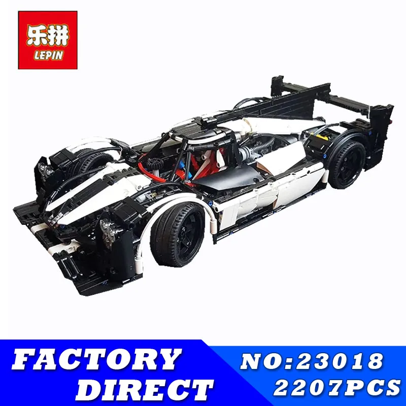 

Lepin 23018 Technic Toys The MOC-5530 Hybrid Super Racing Car Set Building Blocks Bricks Car Model Kids Toys Christmas Gifts
