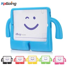 Para Apple iPad 2/3/4 de Espuma EVA A Prueba de Golpes para iPad2 ipad3 ipad4 Funda Coque Niños Kids Lindo Soporte de la TV de Protección cubierta