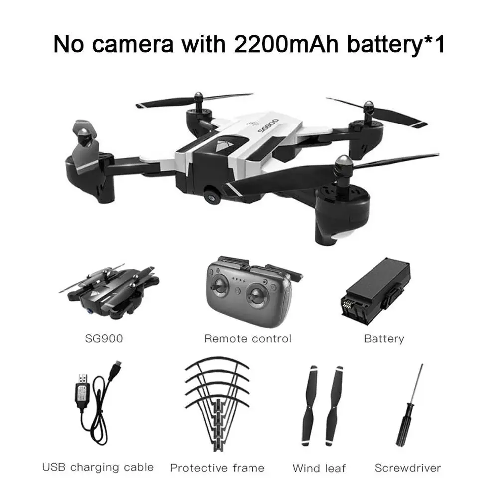 SET 17 SG900 4K Дрон двойная камера HD 22mins полёт Профессиональный FPV RC gps Дрон фиксированная точка высота удержания Дрон VS gps SG900S - Цвет: SET 17