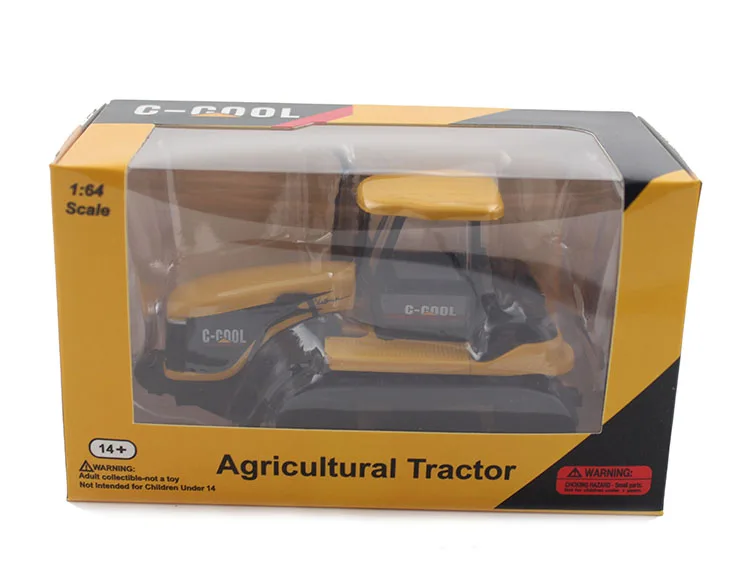 1:64 C-Cool Excavetor Tractor Soil Compactor Diecast Model Engineering Vehicle