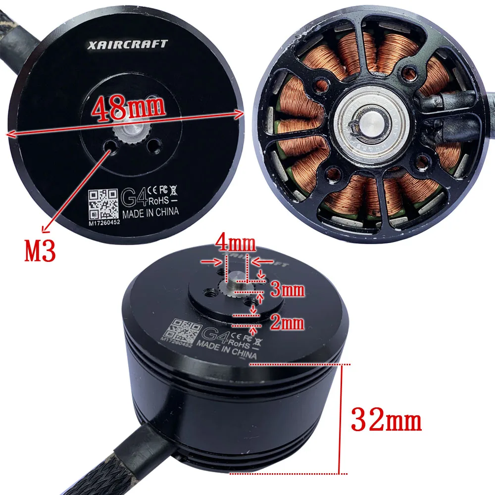 Профессиональный двигатель KV370 бесщеточный мотор запасные части для