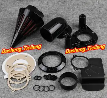 

Motorcycle Spike Air Filter Cleaner Intake Kit For Harley FXD Dyna Touring Street Glide Fat Bob Custom 2008 2009 2010 2011 2012