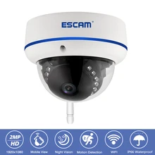 Escam QD800 Outdoor IP66 Waterproof CCTV Surveillance Wifi IP Camera 2MP HD 1080P IR Night Vision Wireless Security Dome Camera