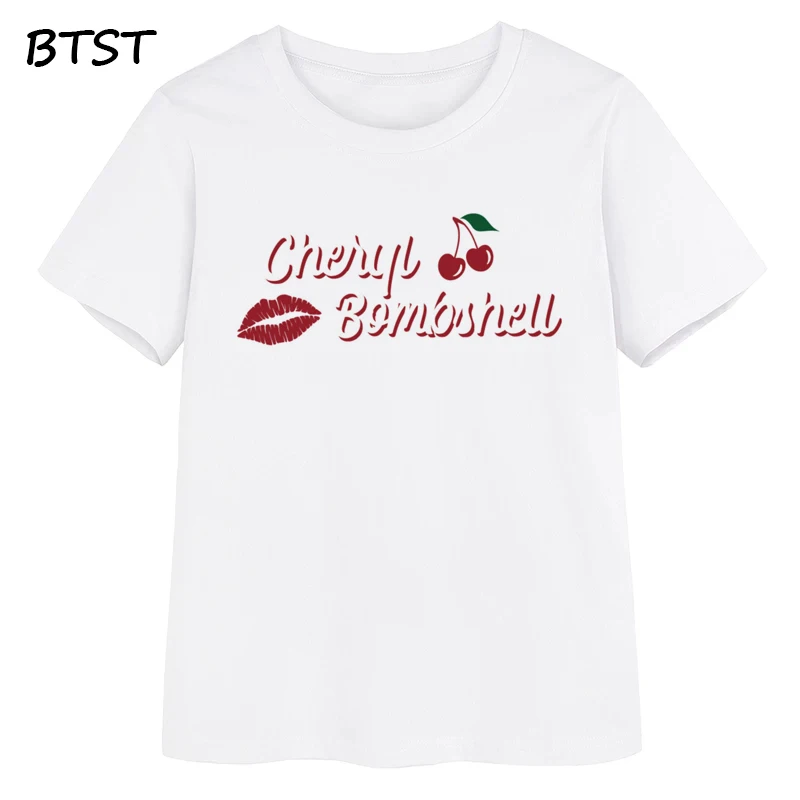 

Women's Fashion Harajuku Cheryl Blossom Cheryl Bombshell Kawaii Casual Cotton Korean T Shirt Plus Size Graphic Tees Women